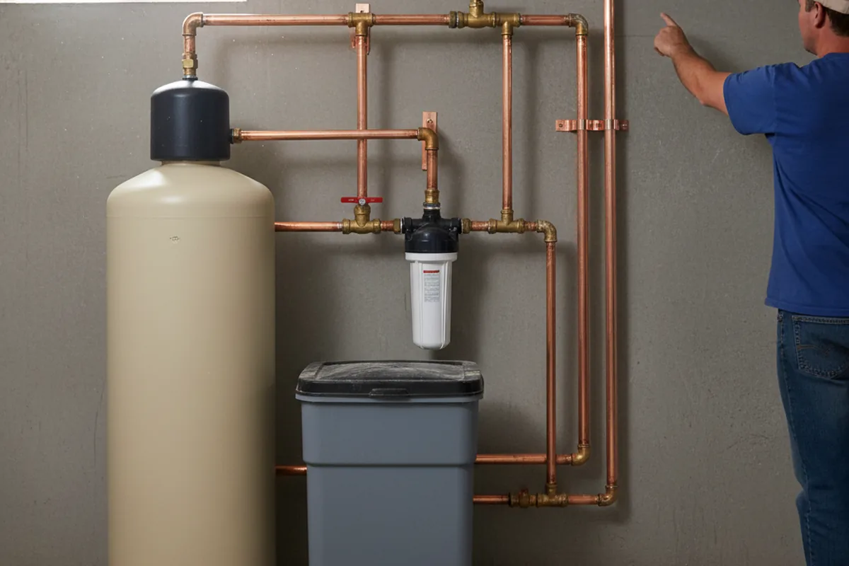 Whole-house water treatment system installed in Altadena